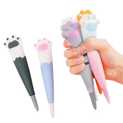 Wholesale Cute Stationary Cartoon Plastic Squishy Gel Pen School Supplies Pens for Girls Boys