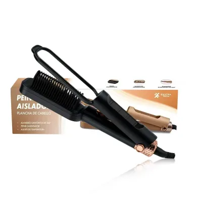 Direct Factory Nylon Brush Comb Portable Electric Hot Comb Hair Straightener with Safety Features Home Appliances