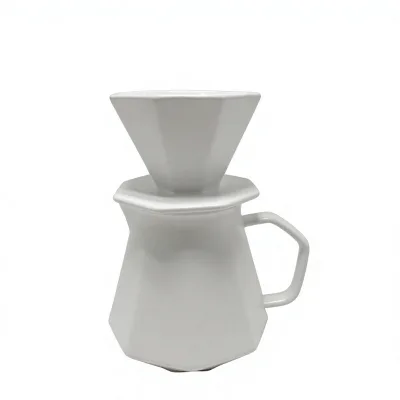 For Bestseller High-Temperature Resistant Ceramic Pour-Over Dripper and Server with Handle -Style Drip Filter Set