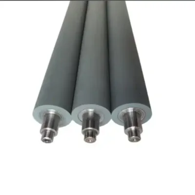 Precision Custom Rubber Roller OEM/ODM Service Hardness Customizable 20-100 Shore a for Diverse Machinery