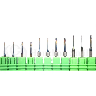 Dental Lab CAD CAM Zirconia PMMA Metal Milling Burs for Wieland Imes Icore Zirkonzahn Amann Roland VHF PM7 Sirona