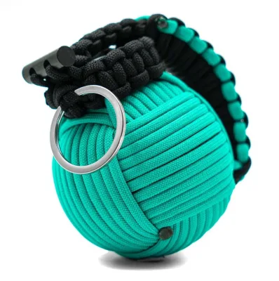 Outdoor Hiking Emergency Paracord Rope Braided Compass Paracord First Aid Kit Tool Bushcraft Kit Bushcraft Gear