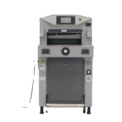 Chengyue CY4910 Hydraulic Electric Paper Cutter Machine with up to 100mm Cutting Thickness for A3/A4 Printing Shops