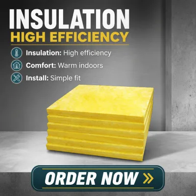 Kuliwei Cheap Price Glass Wool Insulation Roll, Anti-mold Thermal Fiberglass Wool for Warehouse Steel Workshop Construction