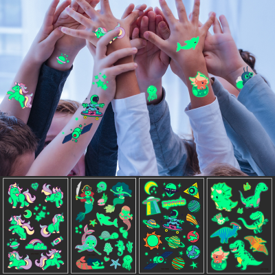 Body Tattoos Stitattoo Sticker Tattoo Tattooary Lovely Newest Custom Luminous Arm Art Eco-friendly 1pc/opp Bag Tattoo Temporary