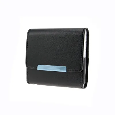 Custom Logo X Cigarette Bag Portable PU Leather Storage for Smoking Classic Style