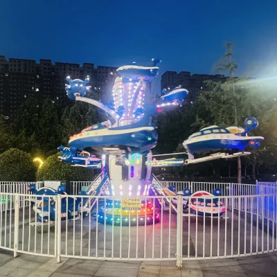 Commercial Space Ship Self-Control Plane Ride for Theme Park & Carnival