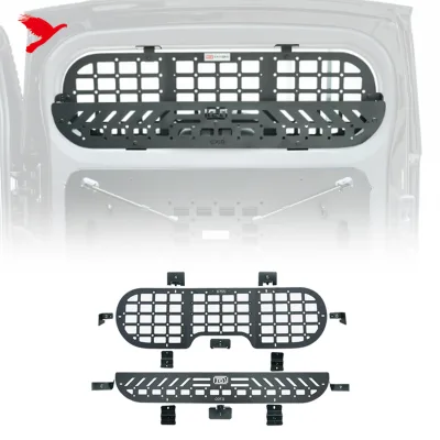 For Jetour G700 2025 2026 Molle Panel Tailgate Foldable Camping Table Rear Door Cargo Storage Rack Car Interior Accessories