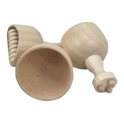 Solid Wood Dice "muscle Stick" Household Meridian Dredging Acupoint Massage Scraping Stick Whole Body Massage Stick