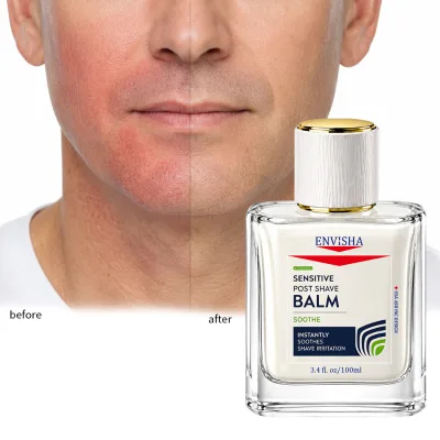 Hot Sale Shave Care Non Greasy Calm Prevent Razor Bumps Gentle Daily Facial Care All Skin Types Male After Shave Balm for Men