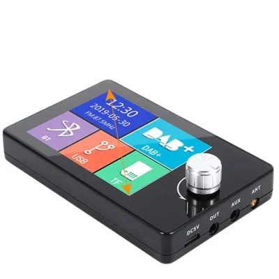 2.8" Color Screen DAB/DAB+ Digital Broadcast Digital AUX Receiver Car Radio for European Cars FM Transmitter USB TF SD Card