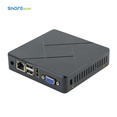 SHARERDP Factory OEM ODM Quad Core 1.5GHz RK3328 Mini PC Thin Client PC Station For Multiple Users