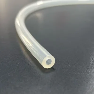 2MM X 6MM Platinum Cured Medical Silicone Tube | Transparent 70A Chemically Stable Silicone Hose