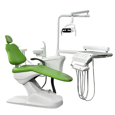 Professional Motor Full Set Dental Chair Integrated Spittoon High Performance Oral Camera 9 Memory Positions Dual Voltage