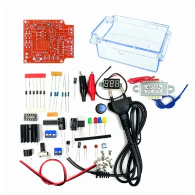 LM317 Adjustable Voltage Stabilized Power Board Kit Power Training Kit Electronic DIY Manufacturing Parts