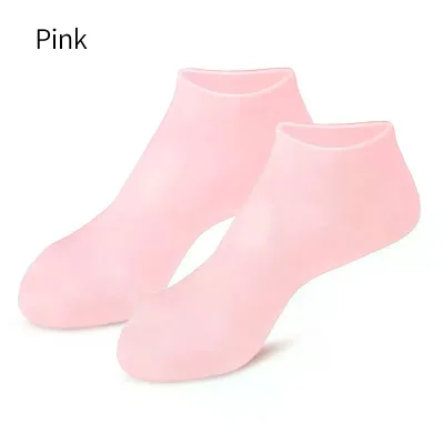Silicone Foot Care Socks for Women - Moisturizing Anti-Crack Socks for Dry Heels & Calluses Beauty Health Feet Care