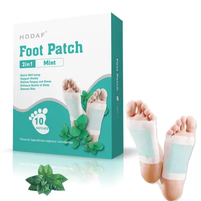 Hot Selling Premium Aroma Foot Pads Foot Patch 2 in 1 Type Foot Pad with 100% Natural Ingredients