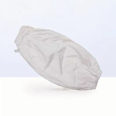 White Anti-fouling Cloth Sleeve Covers for Food Factories Restaurants Canteens & Catering Establishments-Lightweight Work-Safety