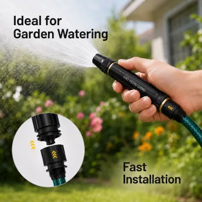 High Pressure Watering Kit Metal Garden Water Guns Gun for Greenhouse Use-Industrial Easy Installation Garden Sprayers
