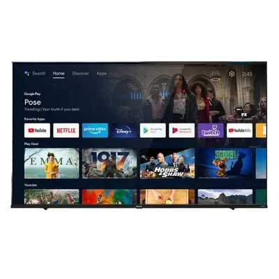 OEM Can Customize 65 Inch 60Hz Frameless Android Televisores Inteligentes LED TV 4k TV
