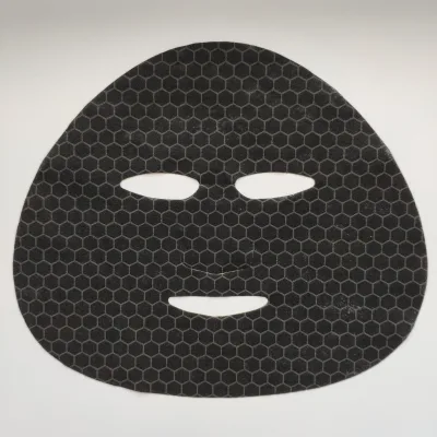 New Cosmetic Facial Masks Precut Dry Sheet Mask Graphene Black Facial Mask Paper