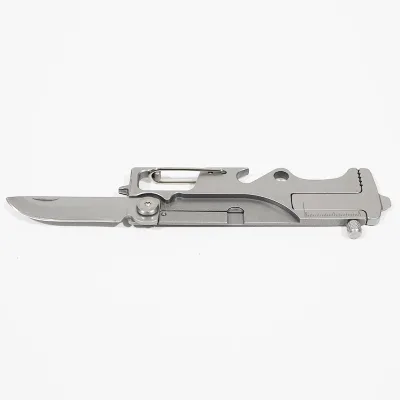 Wholesale Outdoor 7 in 1 Portable Foldable Multitool Folding Camping Hunting Knife Multi Functional Knife for Outdoor Survival