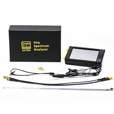 Handheld Tiny Spectrum Analyzer 100KHz-5.4GHz 4 Inch Touch Screen RF Tinysa Ultra with 5000mAh Battery