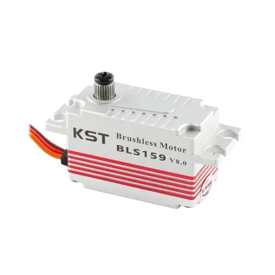KST Servo BLS159 Low Profile Brushless HV Digital Servo 15Kgf.cm 0.11sec/60 Degree for 1/10 RC Car Glider Fixed Wing Plane