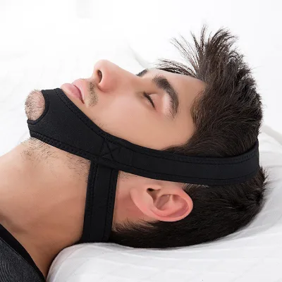 Stop Snore Chin Strap, Adjustable Anti Snore Device Snoring Solution