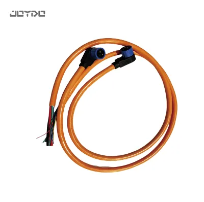 M23 Self - Locking 2 + 1 + 5 Pin Male Plug for Electric Motorcycle Charging, Discharging and Energy Storage Connector