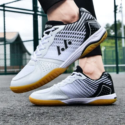 New Style Professional Breathable Shock-absorbing Table Tennis Shoes Wholesale High Quality Table Tennis Shoes