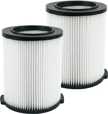 Replacement Filter for Rigid Vacuums for Shop Vac Filters 3-Layer Wet/Dry 3-4.5 Gallon Fine Dust Vacuum Filters