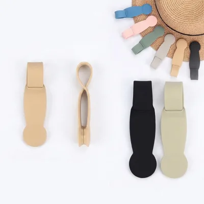 In-stock Lightweight Magnetic Silicone Hat Clip Powerful Suction for Outdoor Useportable Travel Anti-loss Hanging Buckle for