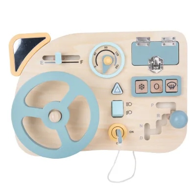 Craft Hot Sale Toddlers Activity Board for Fine Motor Skills High Quality Activity Sensory Board Newest Wooden Busy Board