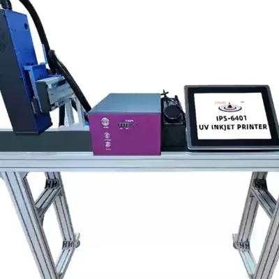UV High-Resolution Automatic PIJ Inkjet Coding Label Printer for Carton Paper Plastic | Ricoh Head Industrial Marking Machine