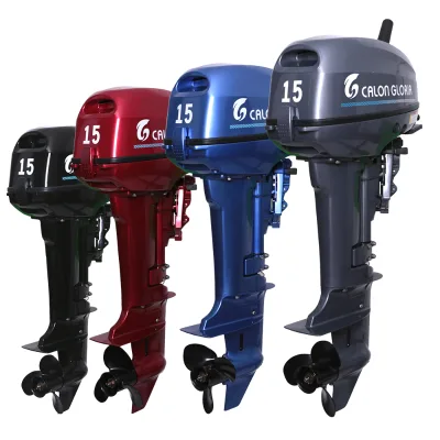 Colorful Series 15pk Fishing Boat Motor Temple for Indonesia Market
