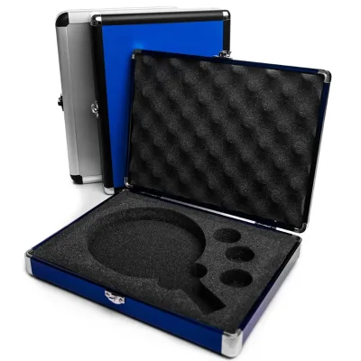 Aluminum Ping Pong Paddles Case, Professional Ping Pong Storage Box