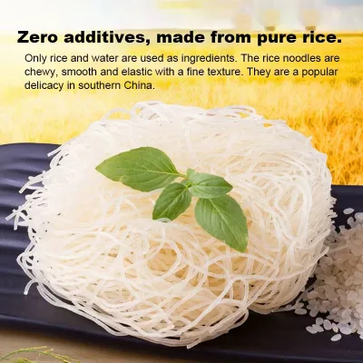 Wholesale Factory Price Original Dongguan Rice Vermicelli Instant Rice Noodles Dried Vermicelli