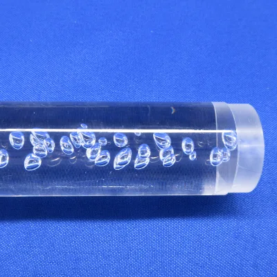Clear Bubble Acrylic Water Tube Acrylic Bubble Rod for Light