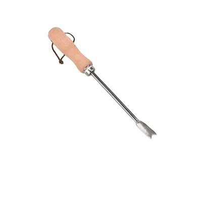 Hot Sale Stainless Steel Weed Rooter with Wooden Handle Root Remover for Efficient Garden Weeding