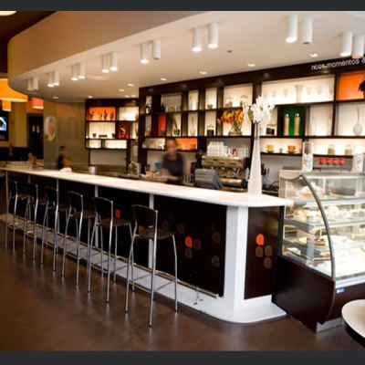 Cafe bar Decoration Modern Furniture Small bar Counter Juice bar Design
