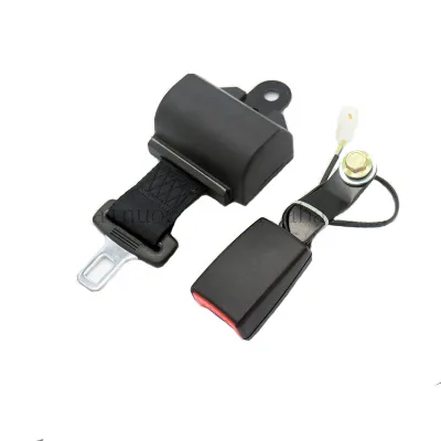 ALR 2-Point Safety Belt for Truck Forklift Car Sports Style Steel Polyester ABS Material Made for Club Car Jaguar Bus Model