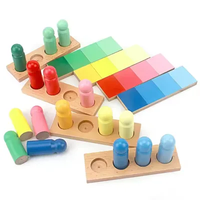 High Quality Wooden Sorting Educational Toys Direct Sales Colorful Sensory Learning for All Ages