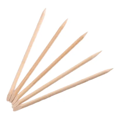 Hot Selling Natural Wooden Uv Gel Soak Off Remover Cuticle Pusher Nail Sticks