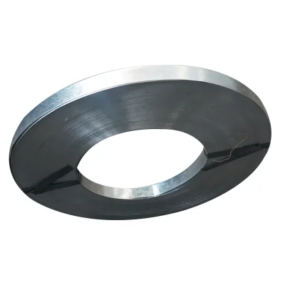 Factory Provide Directly 32mm Steel Ribbon Hoop Iron Steel Band Galvanized Steel Strip Packaging Strapping