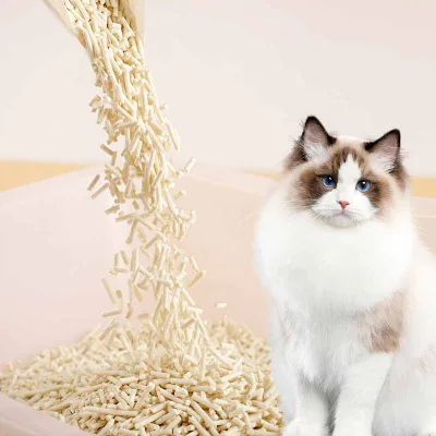 Dust Free Clumping Fast Box Manufacturers Wholesale Yellow Tofu Cat Litter for Healthy Type
