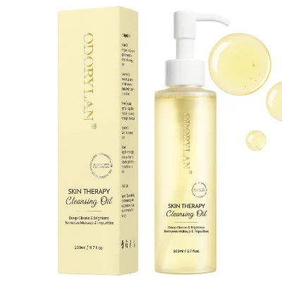 Oem Lightweight Clarifying Cleansing Oil Natural Makeup Remover Face Wash Off Cleansing Olive Concentrated Makeup Cleansing Oil