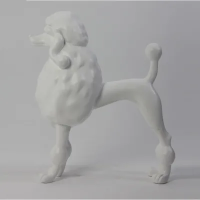 Wholesale Window Display Model Dog Mannequin Animal Poodle Mannequin