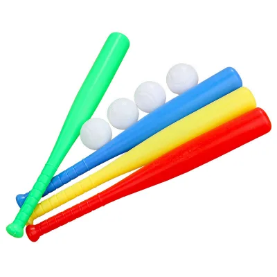 Outdoor Game Sports Toy Balls Bat Practice Training Kids Kids Outdoor Toys Plastic Kids Baseball Bat