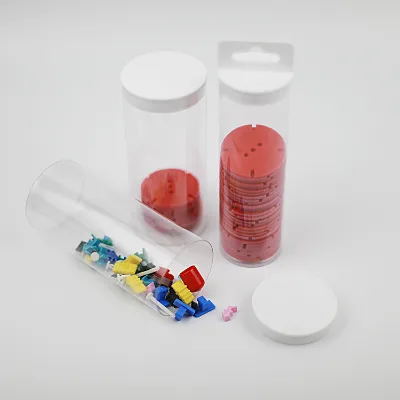 Transparent round Tube Plastic Packaging & Printing Product